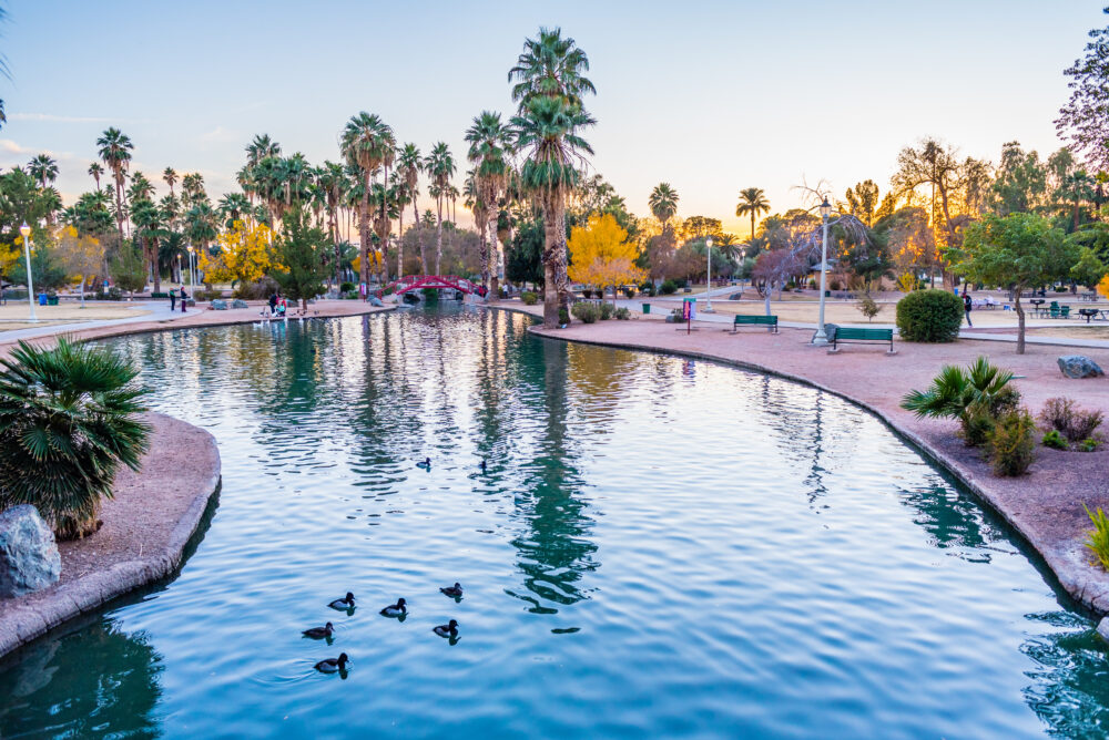 Phoenix's Encanto Park.
