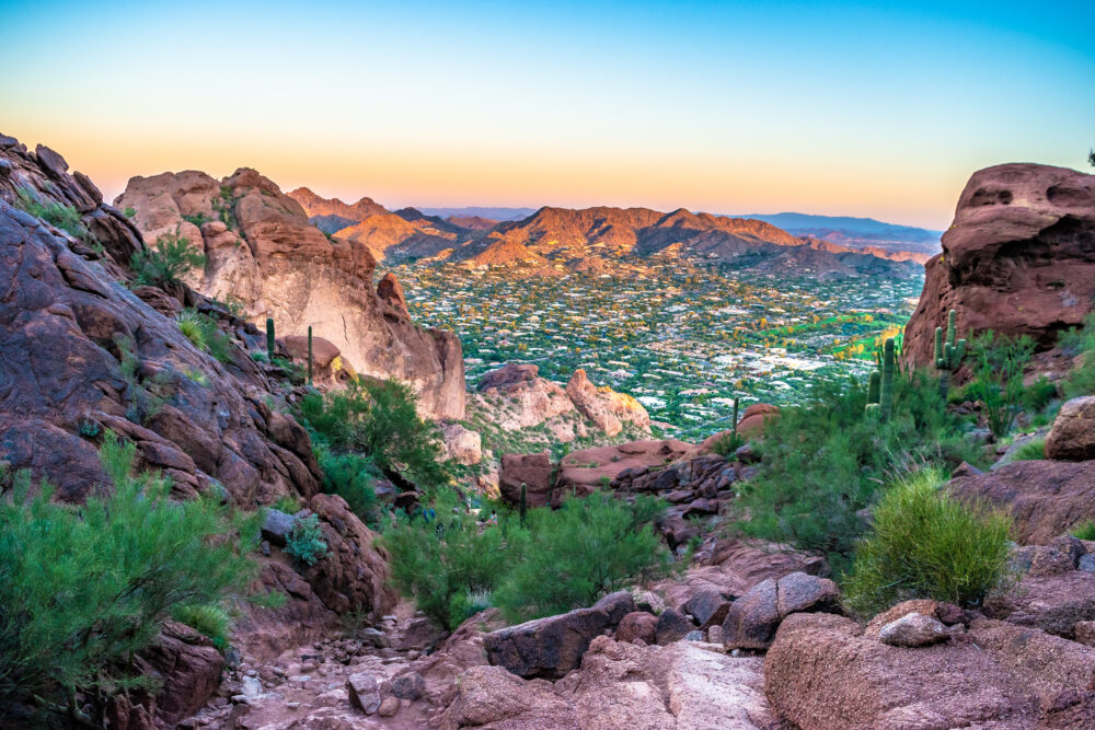 Camelback Mountain In Phoenix, Arizona