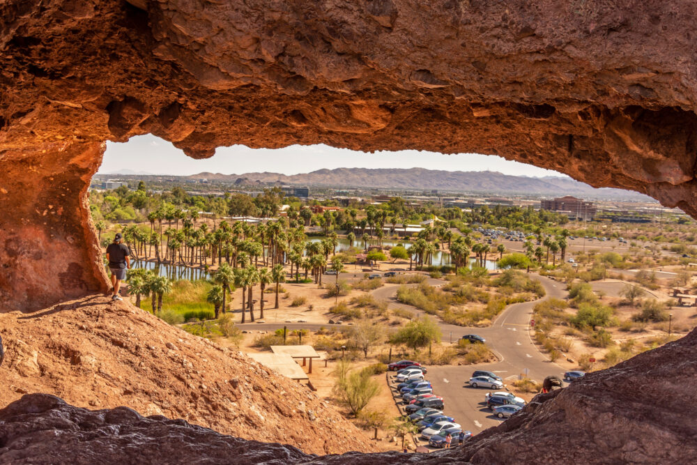 Papagp Park In Phoenix Arizona.