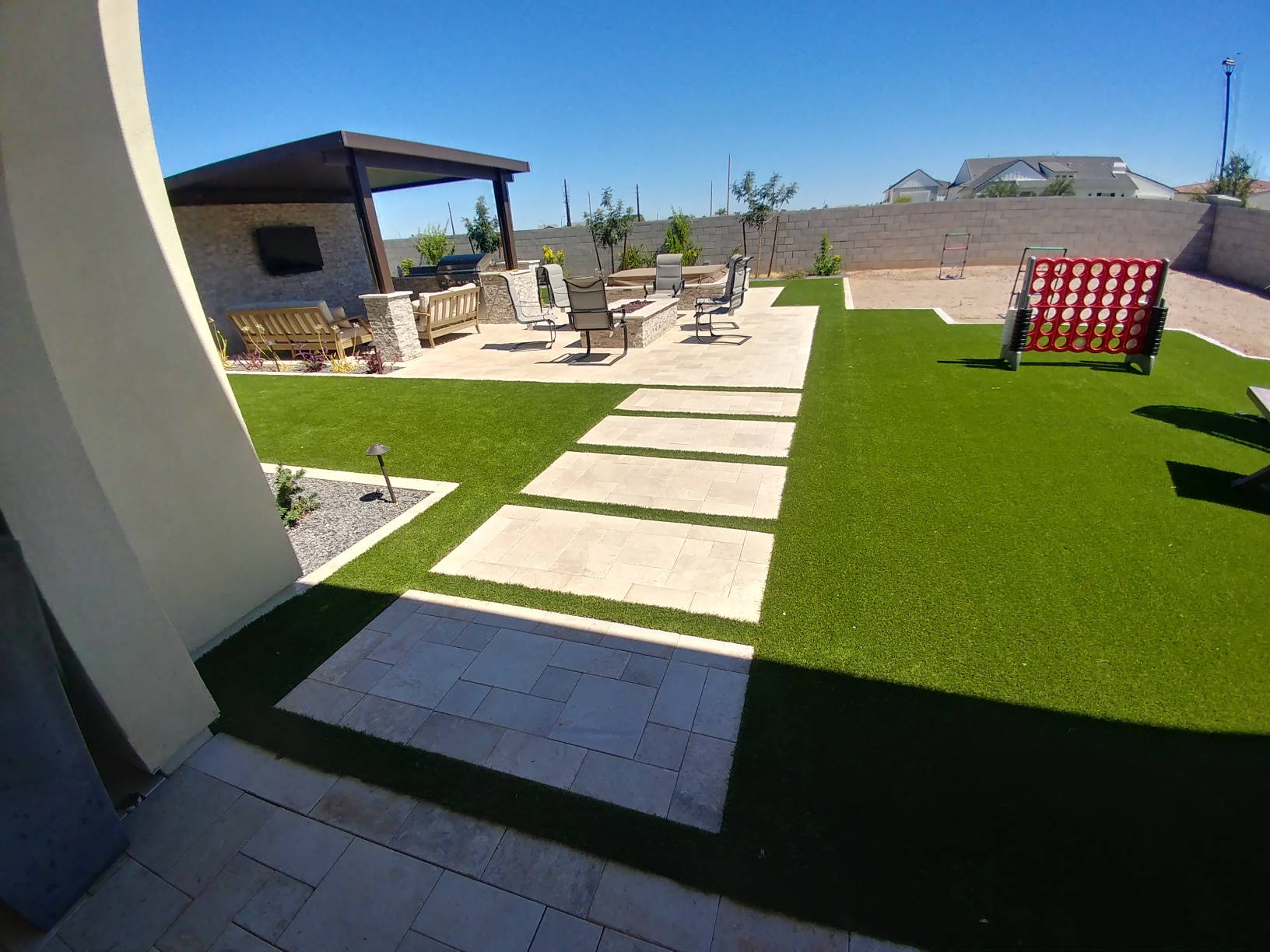 artificial grass installation