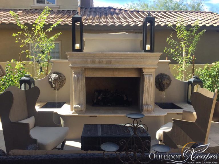 outdoor fireplace service az